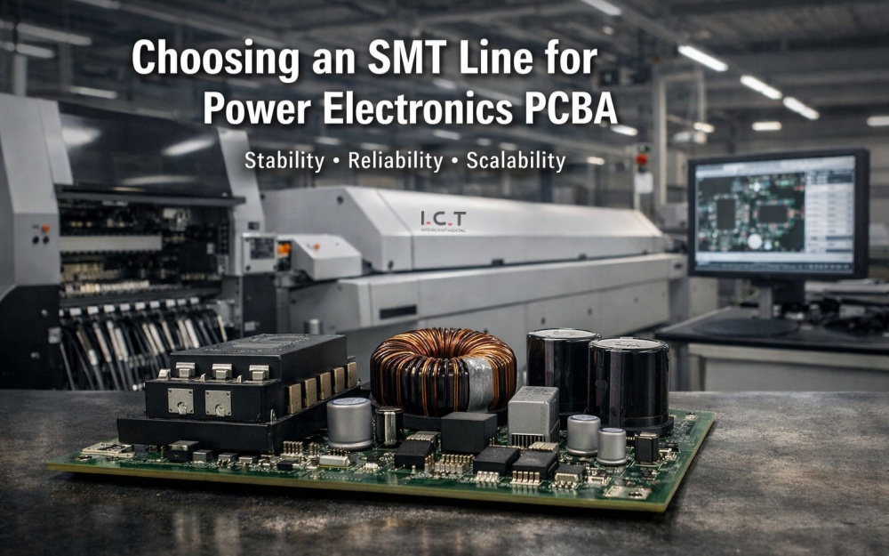 Alegerea unei linii SMT pentru PCBA Power Electronics