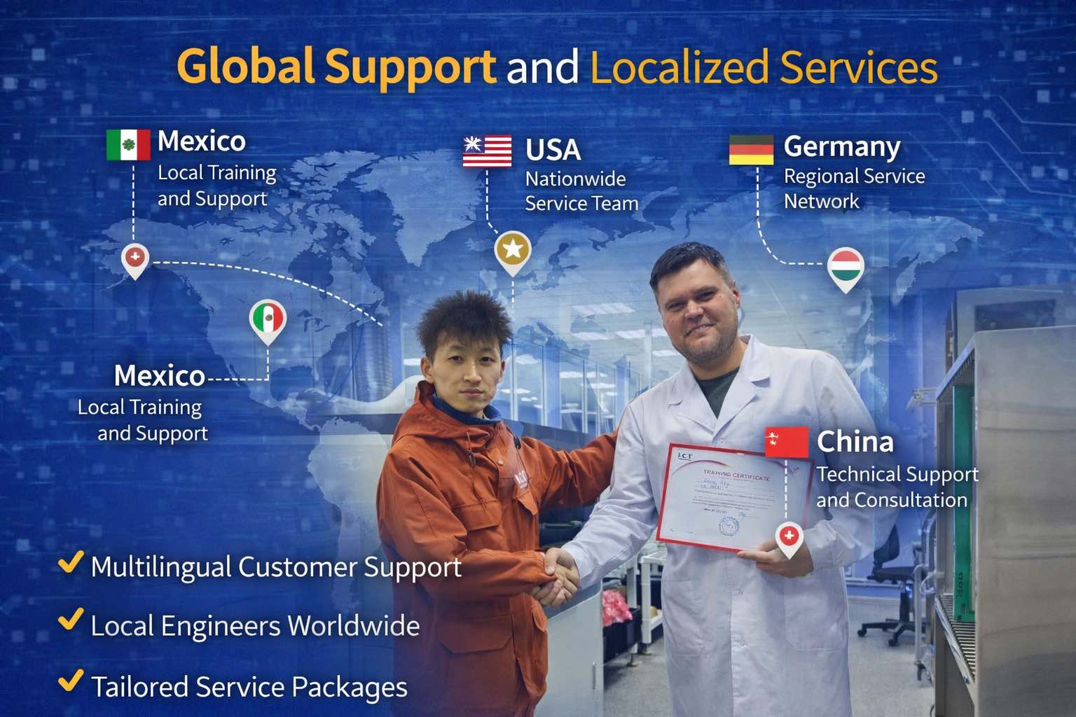 9. Asistență globală și servicii localizate