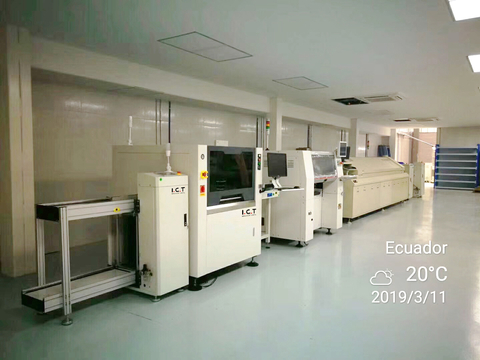Linie de producție Samsung SMT SMD complet automată folosită