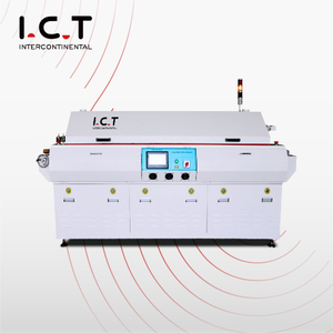 Cuptor T4 cu reflow PCB de ultimă generație cu 4 zone de căldură model de banc