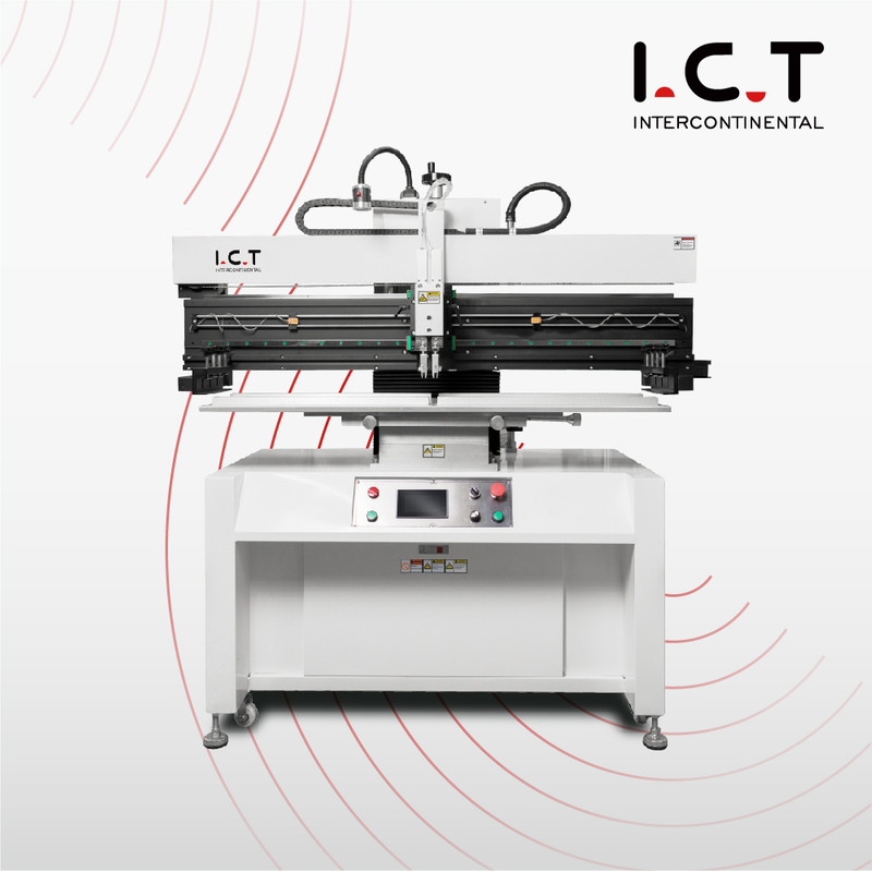 Imprimantă automată cu șablon din oțel inoxidabil SMT Vision Funcție pastă de lipit
