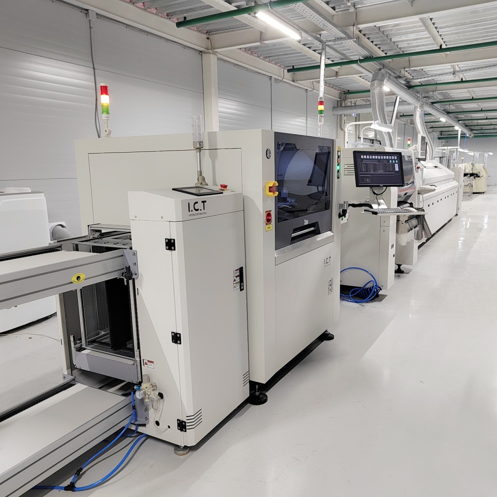 ICT-5151 | Pastă de lipit PCB SMT Mașină Imprimantă de ecran complet automată pentru LED