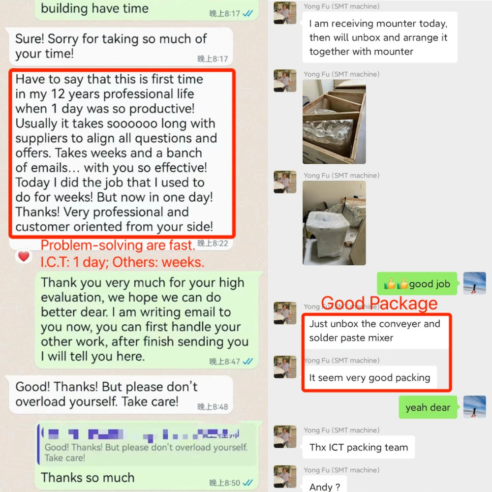 TIC | Mașină de linie SMT SMD complet automatizată