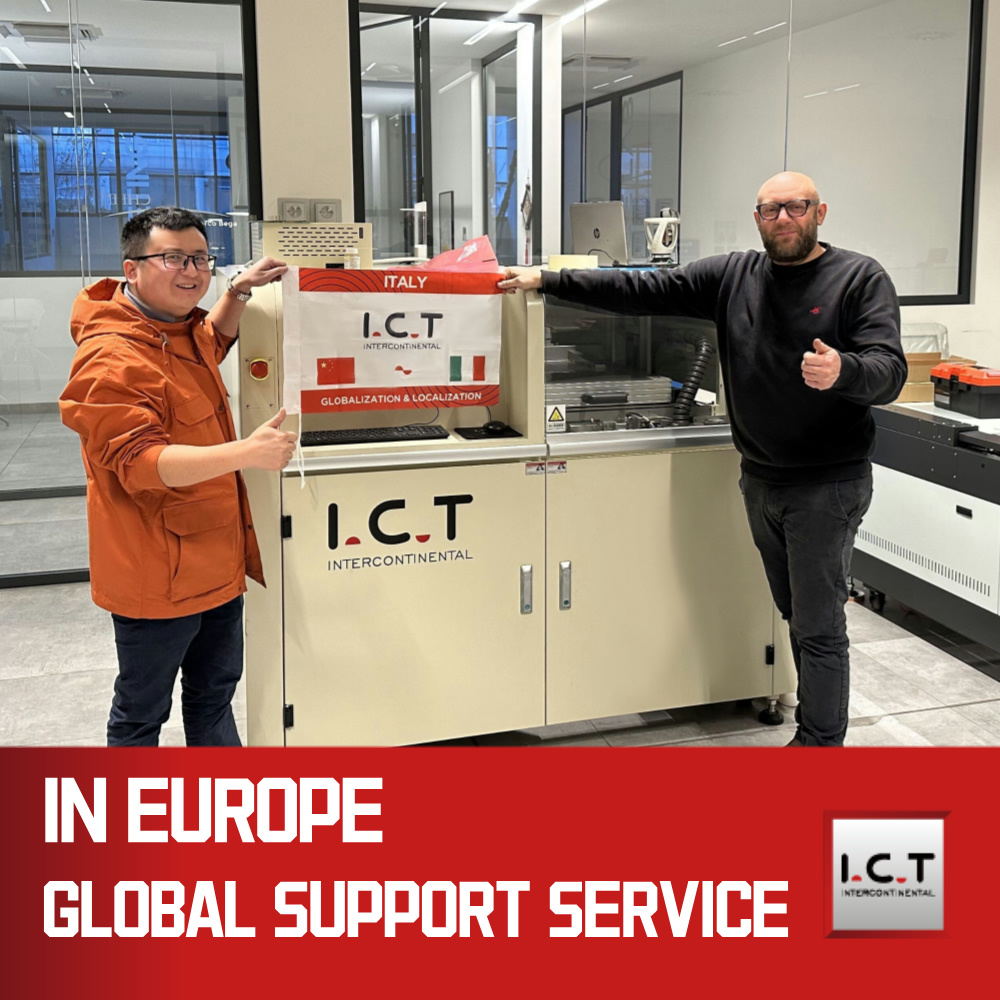 ICT-SS540 | Mașină de lipire a undelor selective on-line 