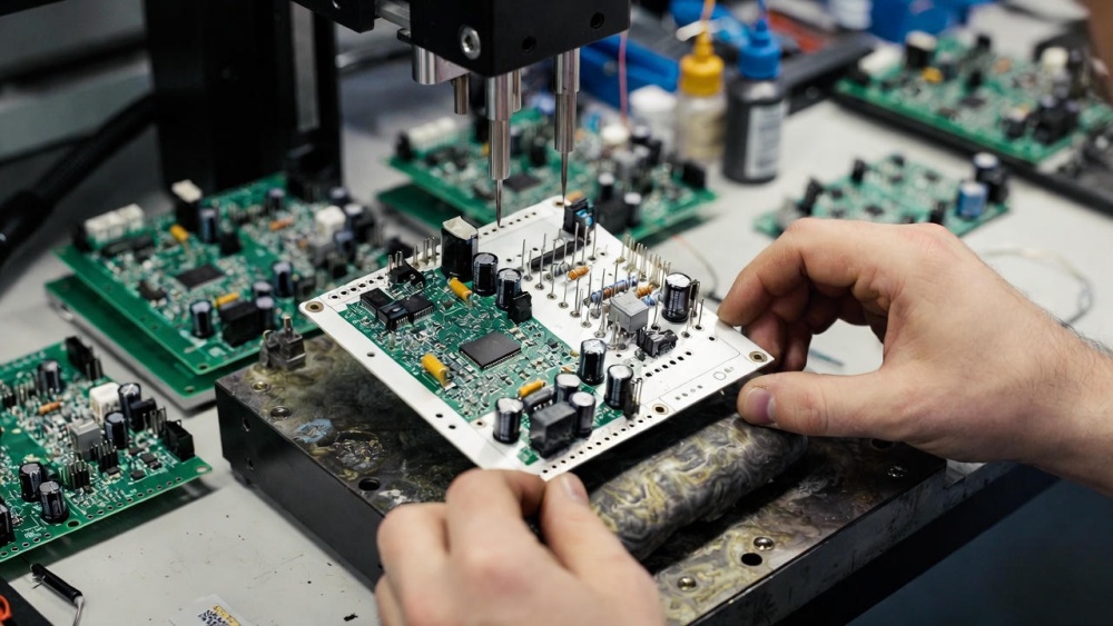 Plăci cu găuri dominante sau cu tehnologie mixtă