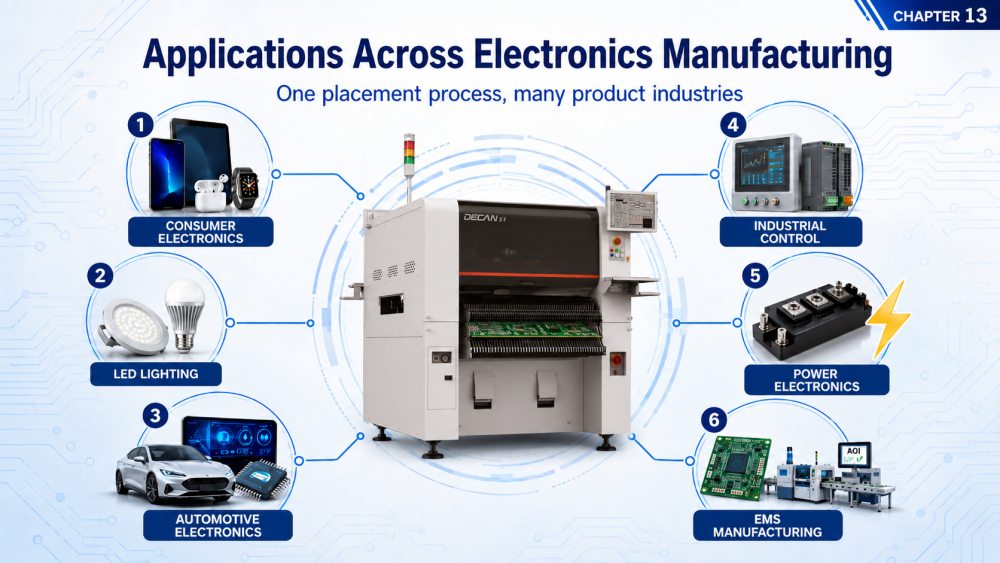 Aplicație &icirc;n producția de electronice