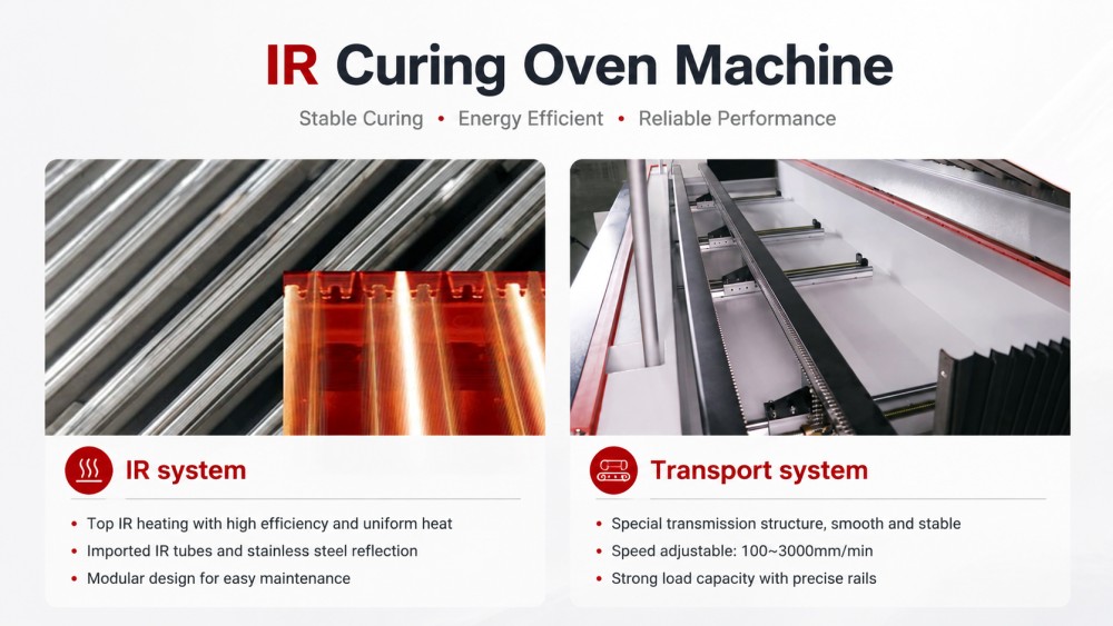 Features of IR Oven Caracteristicile cuptorului IR