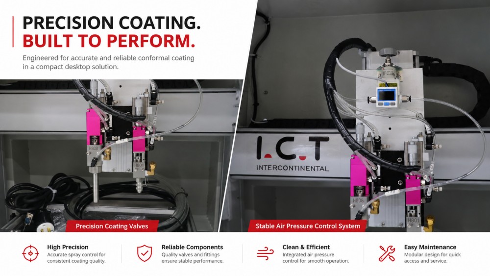 Desktop coating machine Mașină de acoperire de birou