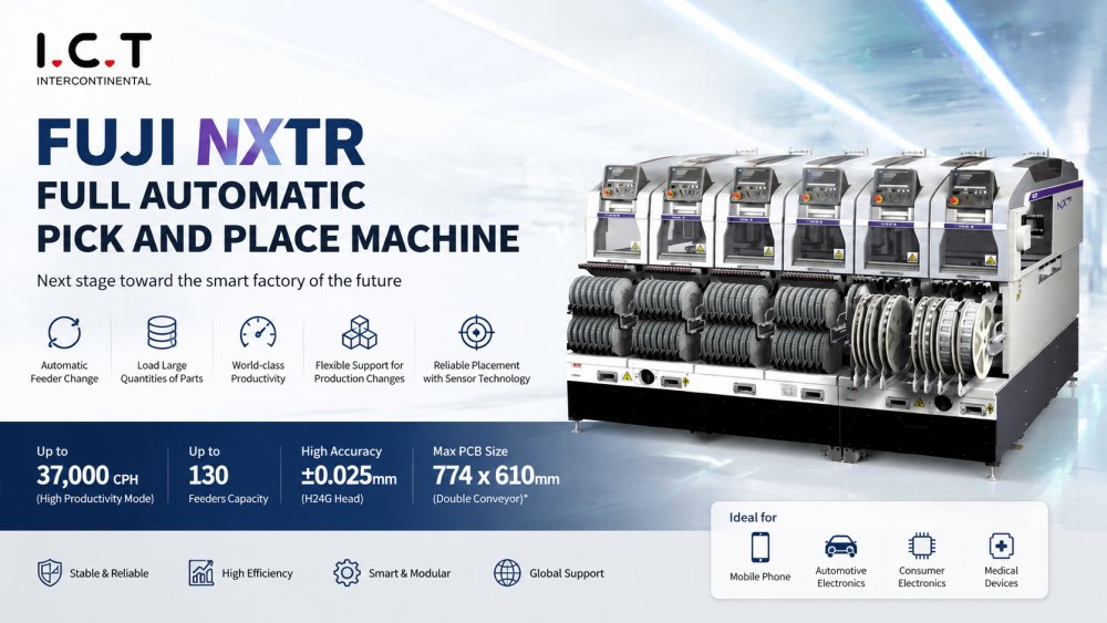 Mașină complet automată de alegere și plasare FUJI NXTR