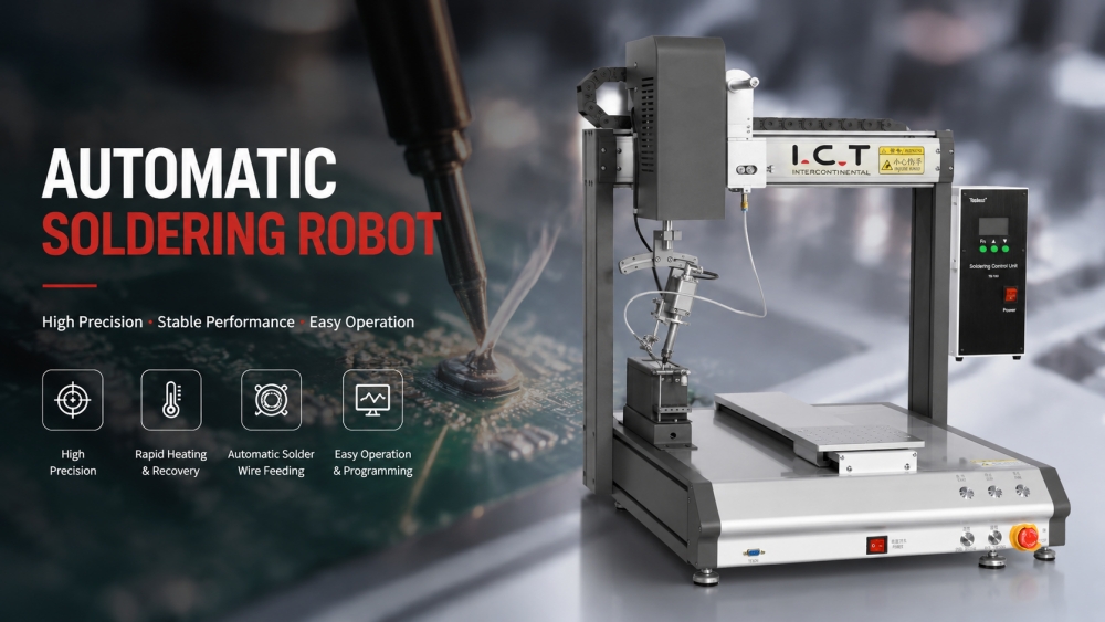 I.C.T Automatic Soldering Robot Robot automat de lipit ICT