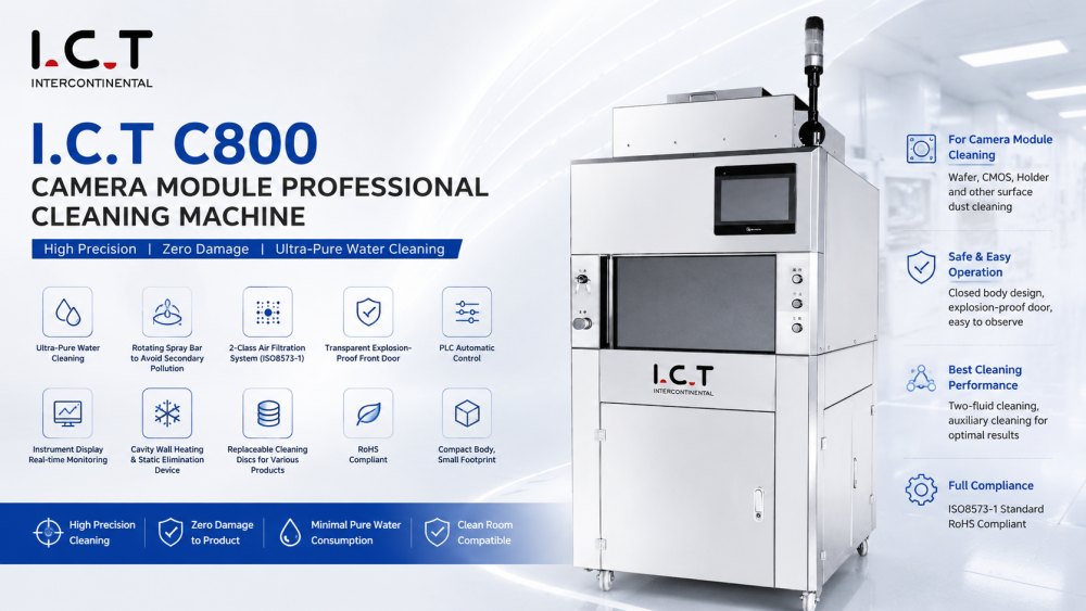 Aparat de curățat modulul camerei ICT-C800 
