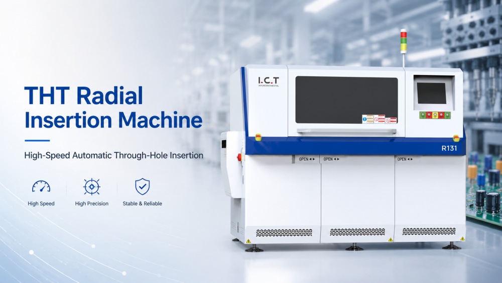 THT Radial Insertion Machine Mașină de inserare radială