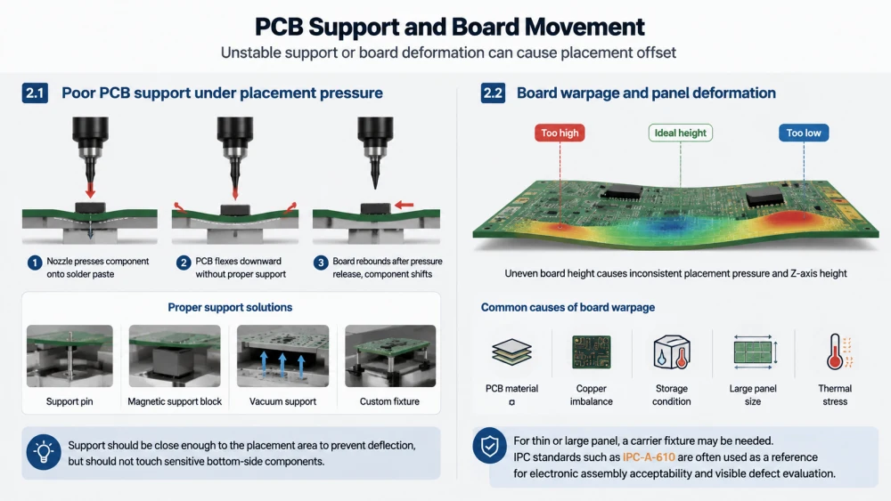 Suport PCB și mișcarea plăcii.webp