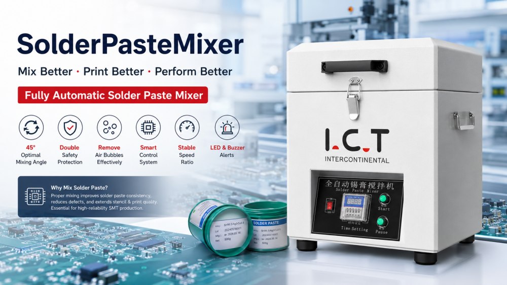 Solder Paste Mixer Mixer de paste de lipit