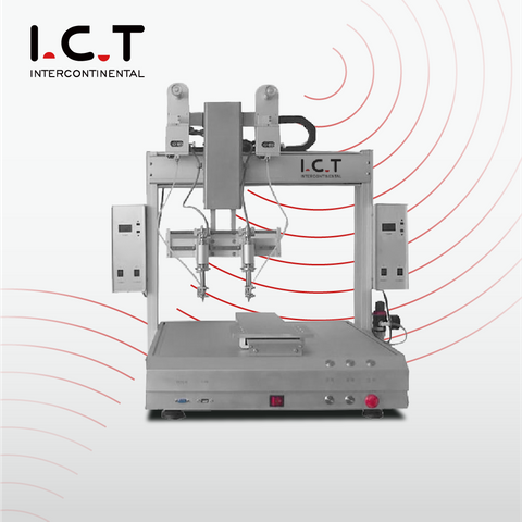 ICT-SR530 | Statie robot de lipit automată cu laser xyz pentru modulul Pv